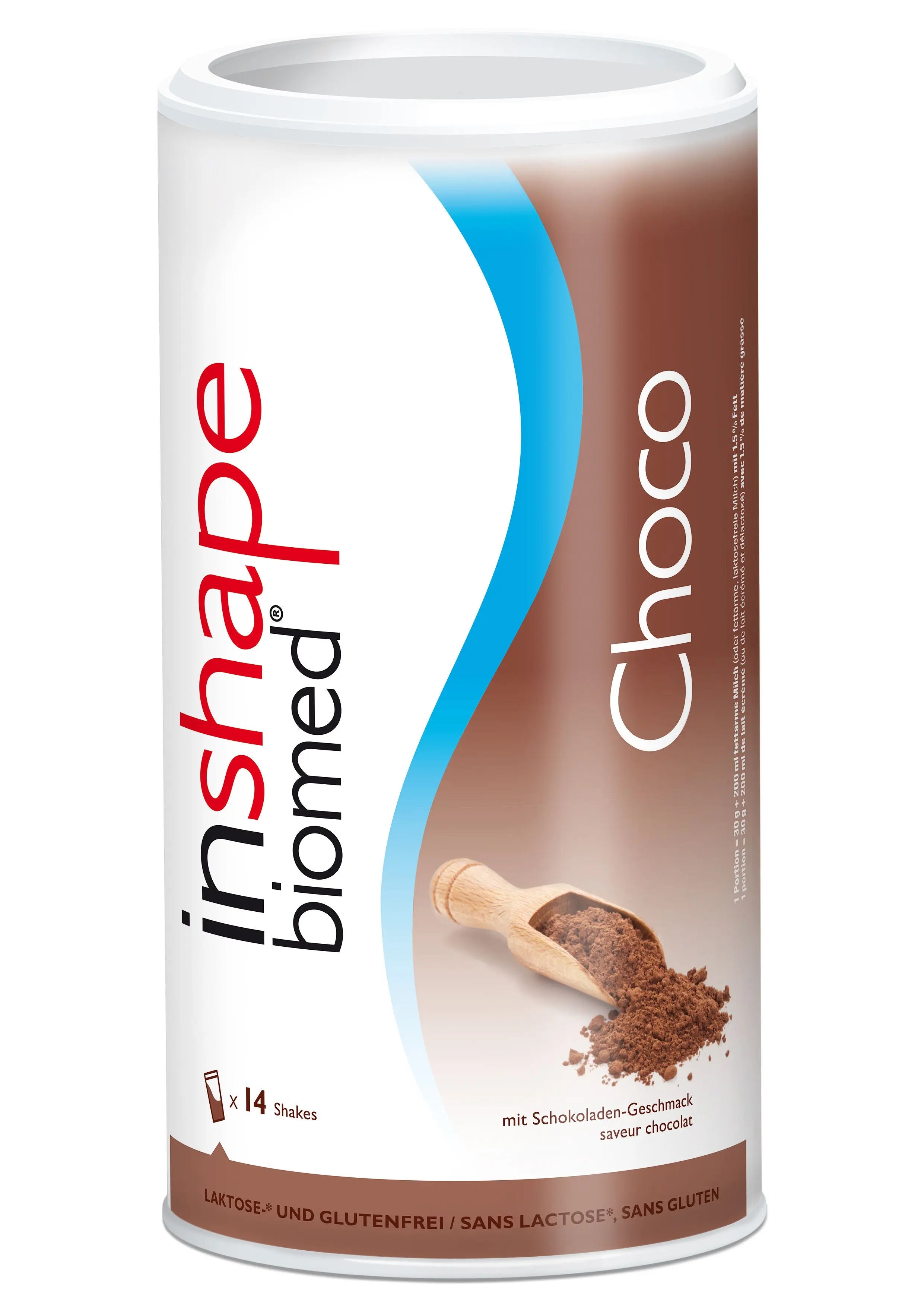 InShape Biomed Pulver Choco – 420 gr - SlimSuisse