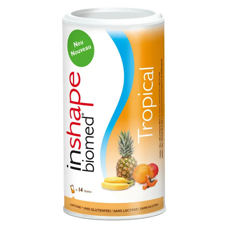 InShape Biomed Pulver Tropical – 420 gr - SlimSuisse